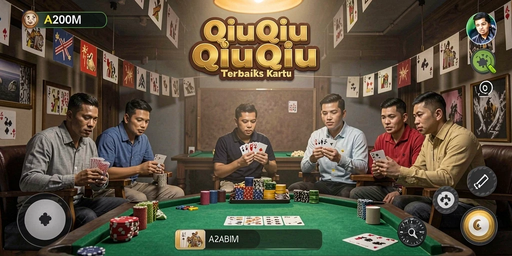 Tampilan menarik dari gameplay QiuQiu A200M yang seru.