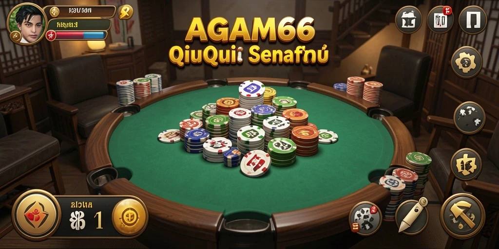 Gameplay seru AGAM66 dalam permainan QiuQiu yang menghibur.