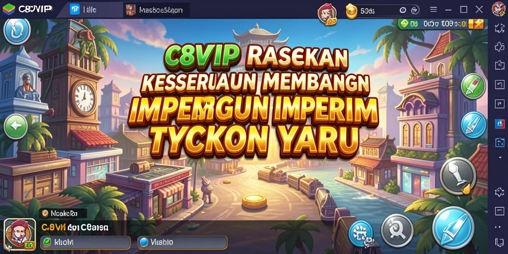 Tampilan gameplay C8VIP yang menakjubkan dan menarik