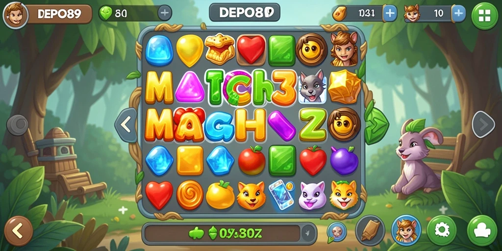 Gameplay seru yang menantang dalam DEPO89 dengan grafis menawan.