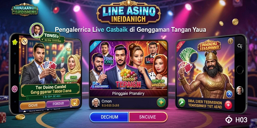 Tampilan gameplay H03 yang menarik dan interaktif dalam Live Casino.