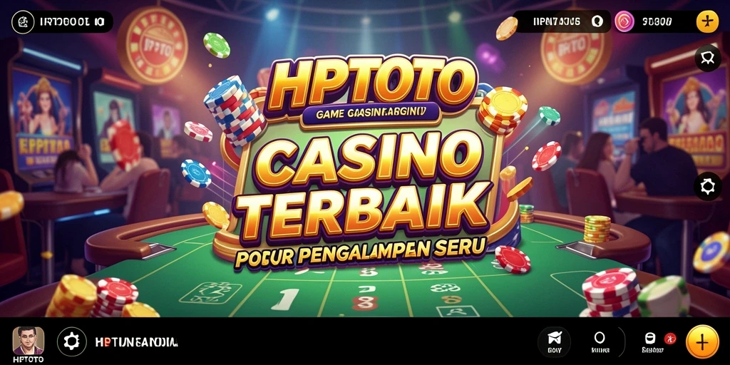 Tampilan gameplay HPTOTO yang menarik dalam suasana Kasino.