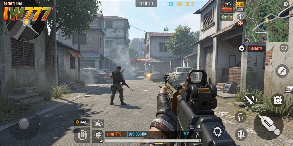 Tampilkan aksi seru dalam gameplay IW777 yang mendebarkan.