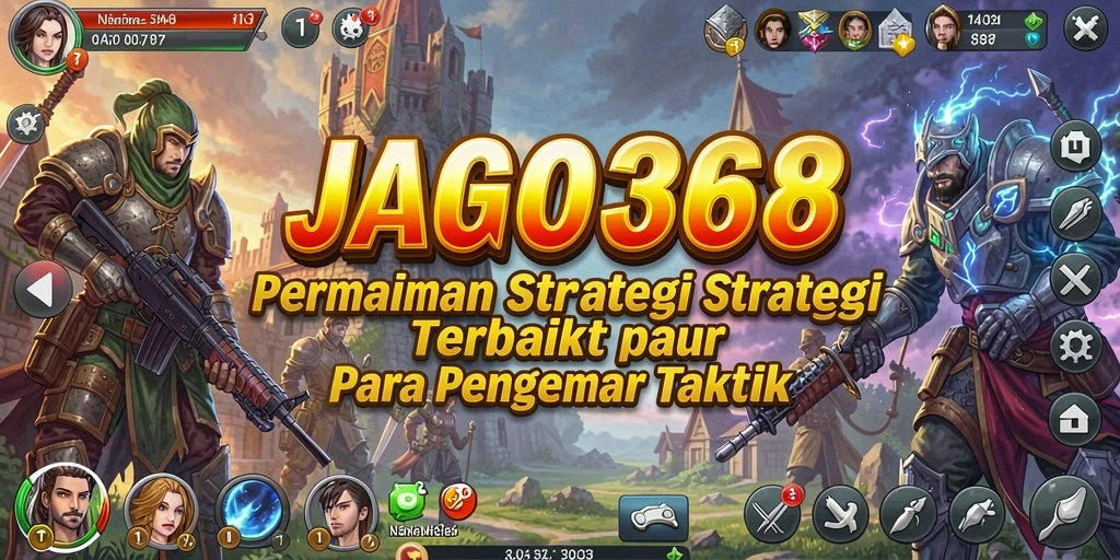 Tangkapan layar dari gameplay JAGO368 yang menampilkan pertarungan strategi yang intens.