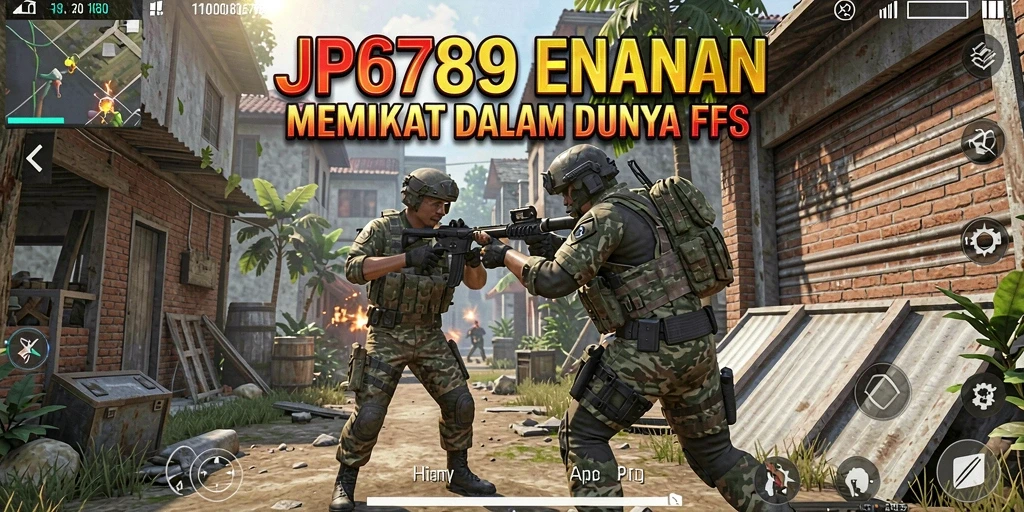 Screenshot gameplay JP6789 yang menampilkan aksi FPS yang mendebarkan.