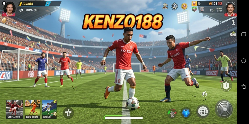 Tampilan gameplay KENZO188 yang seru dan interaktif.