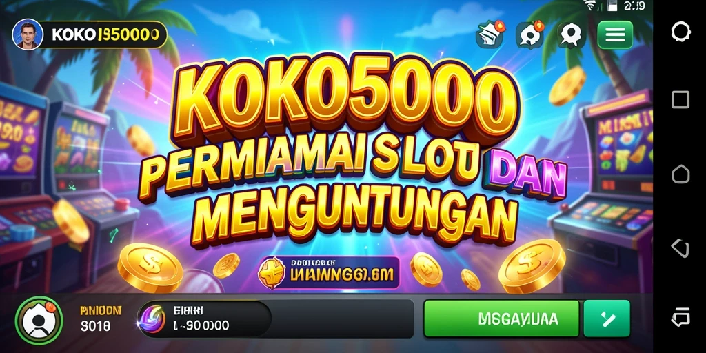 Gameplay Slot KOKO5000 yang seru dan mengasyikan.