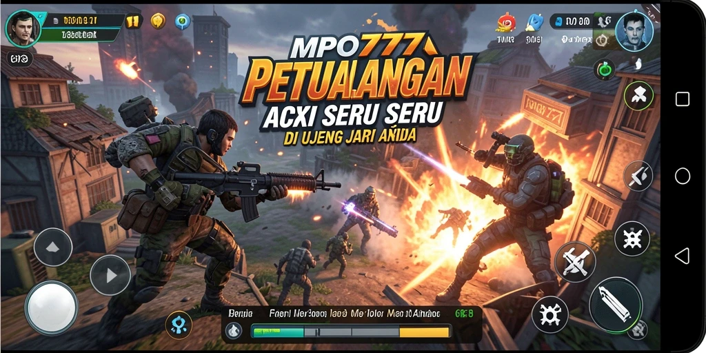 Tampilan seru gameplay MPO777 yang penuh aksi dan tantangan.