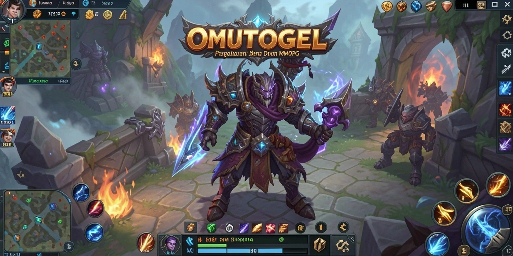 Tampilan gameplay epic dari OMUTOGEL dengan aksi seru dan grafik menawan.