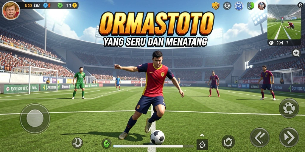 Gameplay seru di ORMASTOTO menunjukkan momen kompetitif yang menegangkan.