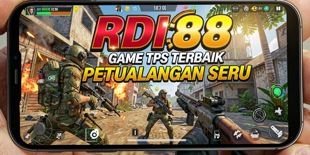 Tampilan gameplay TPS yang menegangkan di RDI88.
