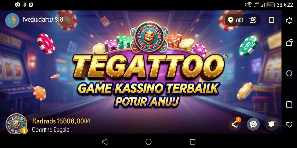 Screenshot gameplay TEGALTOTO yang menampilkan keseruan permainan Kasino.