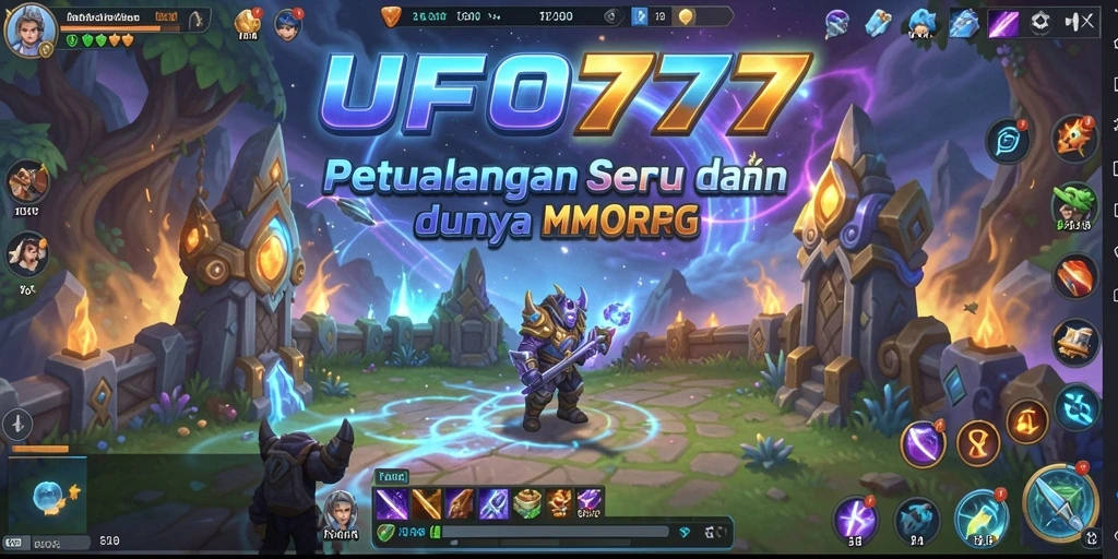 Gameplay seru UFO777 menampilkan karakter dalam pertempuran epik.