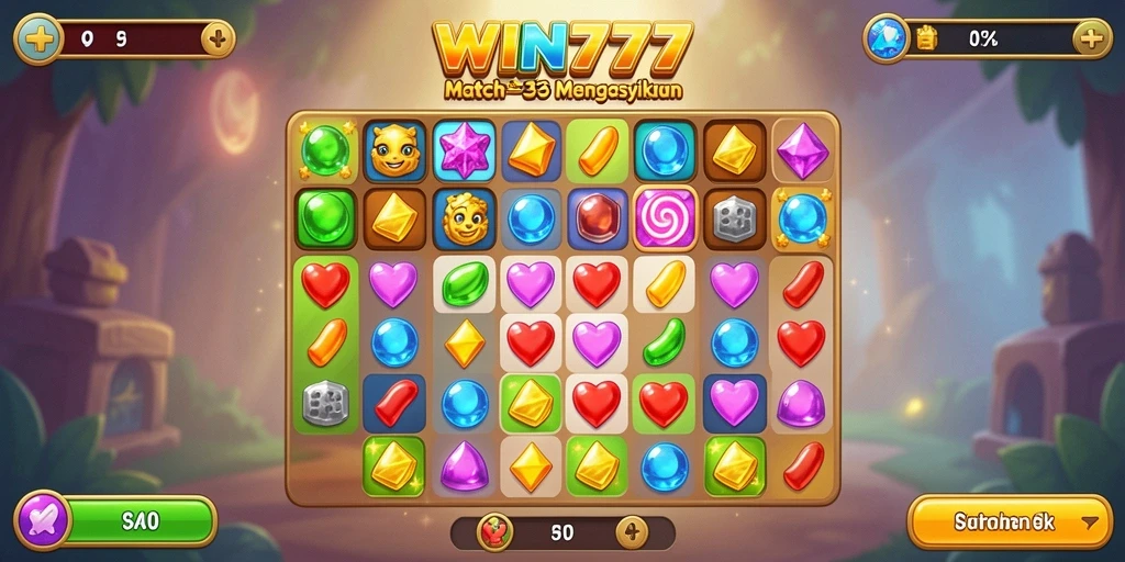 Tampilan gameplay seru dalam WIN777 dengan grafis menawan.